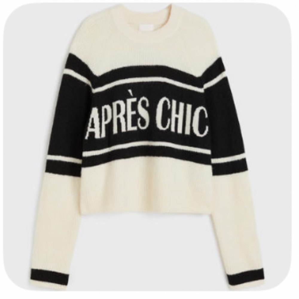 Jacquard-knit Women's Sweater